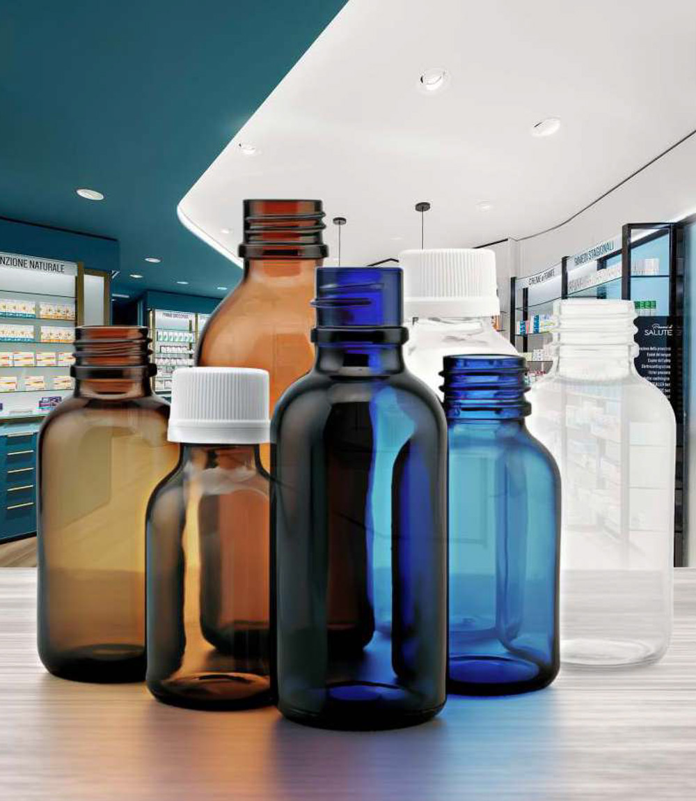 Bottles for Pharmaceuticals and Cosmetics